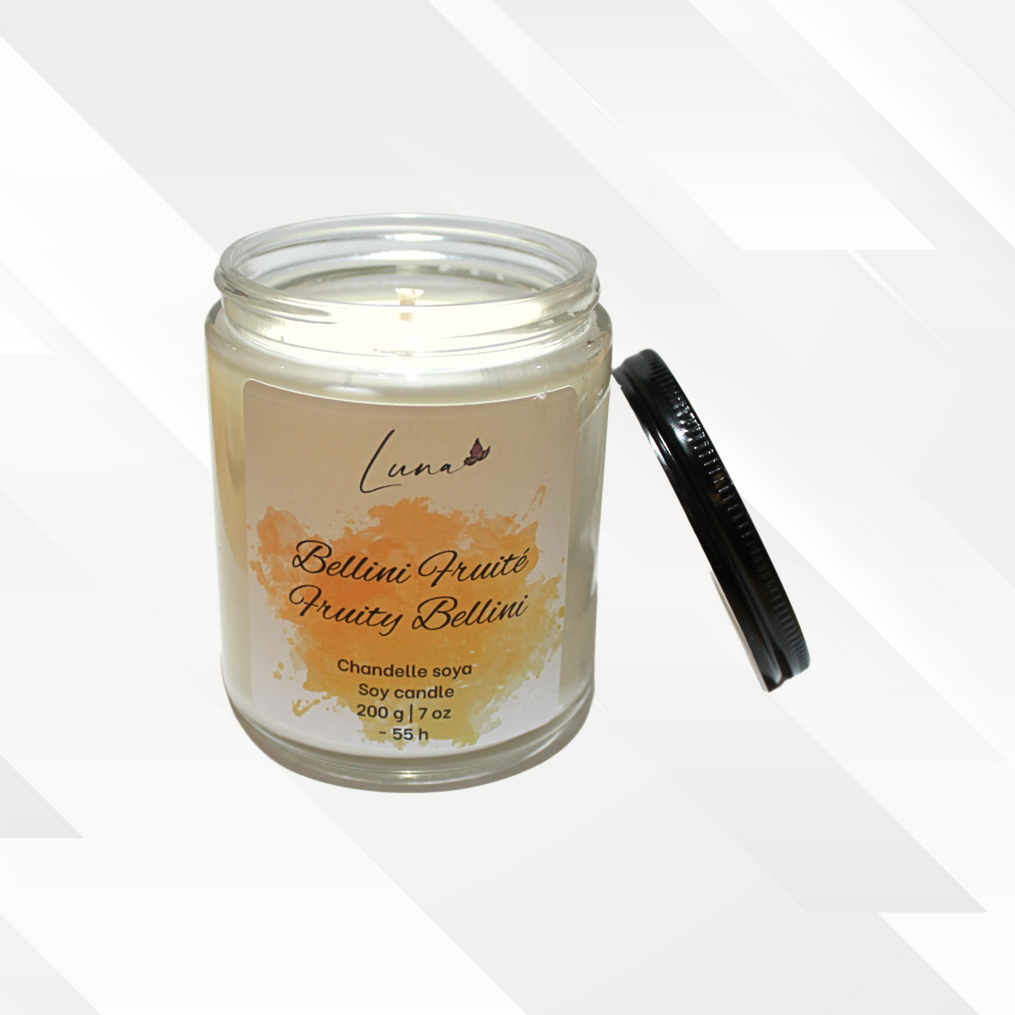 Fruity Bellini - Soy Wax Candle