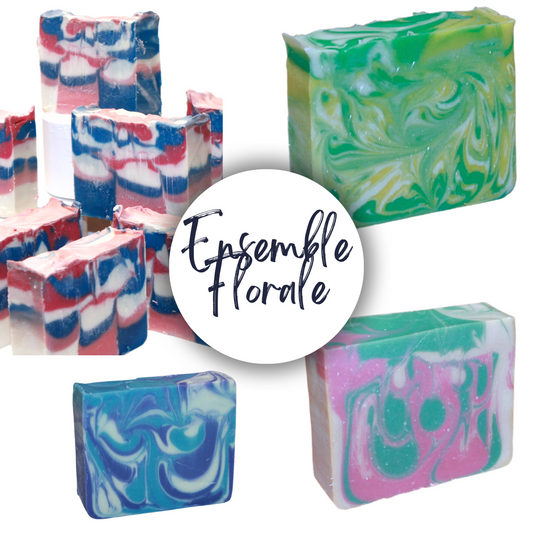 Floral Soap Set