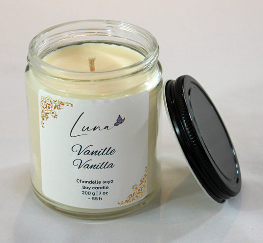 Vanilla - Soy wax candle